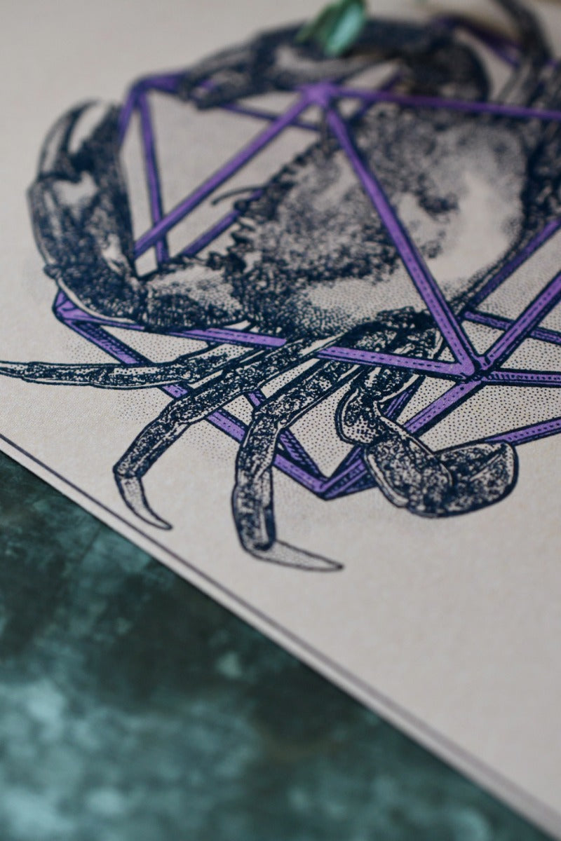 Cancer - Zodiac d20 Art Print