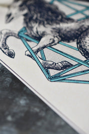 Capricorn - Zodiac d20 Art Print