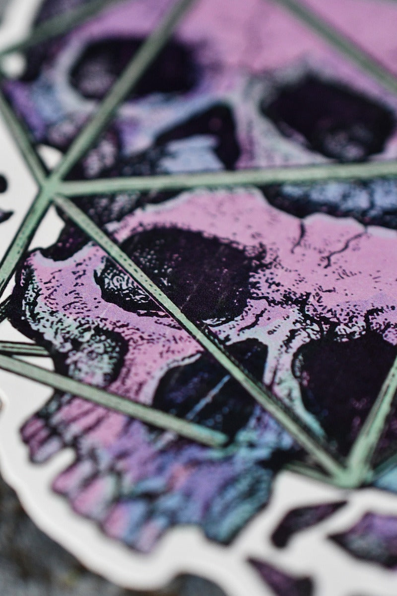 Gemini d20 - Zodiac DnD Inspired Premium Vinyl Sticker