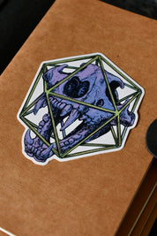 Leo d20 - Zodiac DnD Inspired Premium Vinyl Sticker