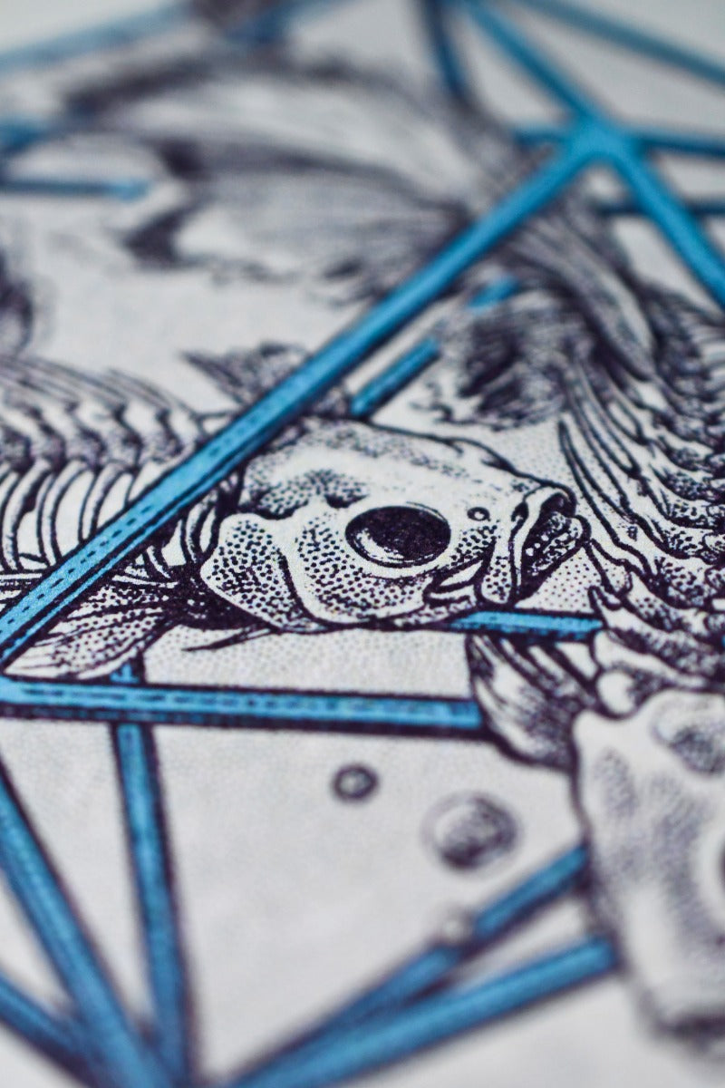Pisces - Zodiac d20 Art Print