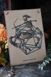 Sagittarius - Zodiac d20 Art Print