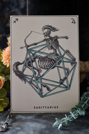 Sagittarius - Zodiac d20 Art Print