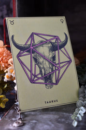 Taurus - Zodiac d20 Art Print