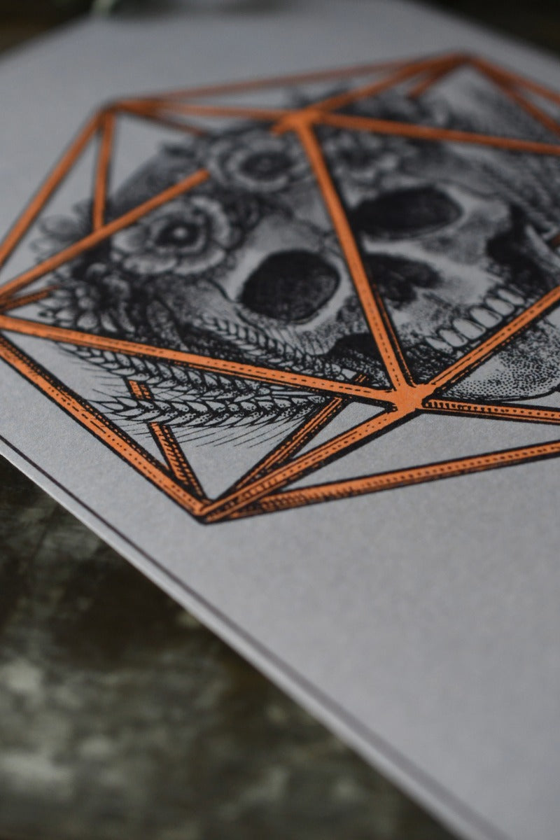 Virgo - Zodiac d20 Art Print