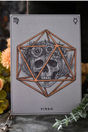 Virgo - Zodiac d20 Art Print