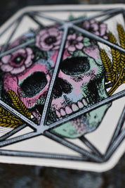 Virgo d20 - Zodiac DnD Inspired Premium Vinyl Sticker