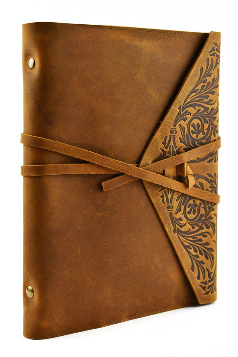 Captain's Coin Album and Notebook - Heritage Brown - GAMETEEUK