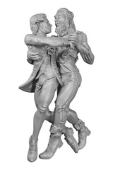 Dancing Pirates - 54mm Scale Digital Miniature