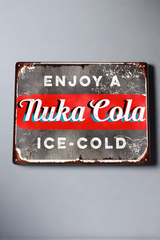 NUKA - Large Tin Sign