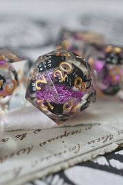 Weird Little Cats - Premium Liquid Core Dice Set