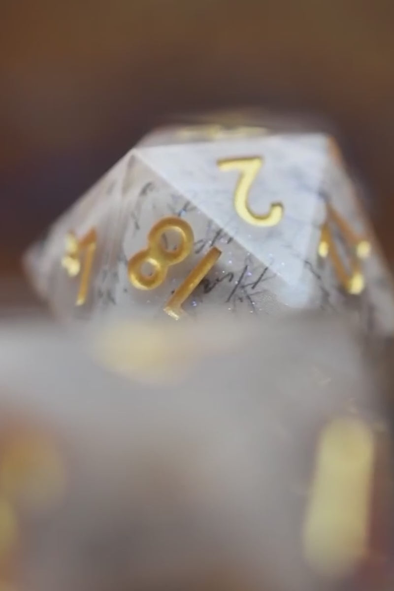 Bard's Harmony - Premium Sharp Edge Dice Set