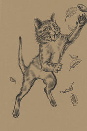 The Monk Cat - Art Print