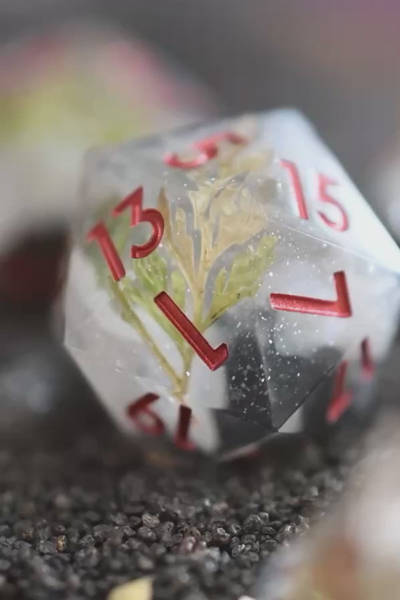 Herbalist - Premium Sharp Edge Dice Set