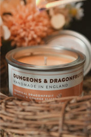 Dungeons & Dragonfruits - Gaming Candle