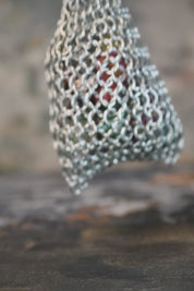 Heavyweight Solid Steel Chainmail Dice Bag