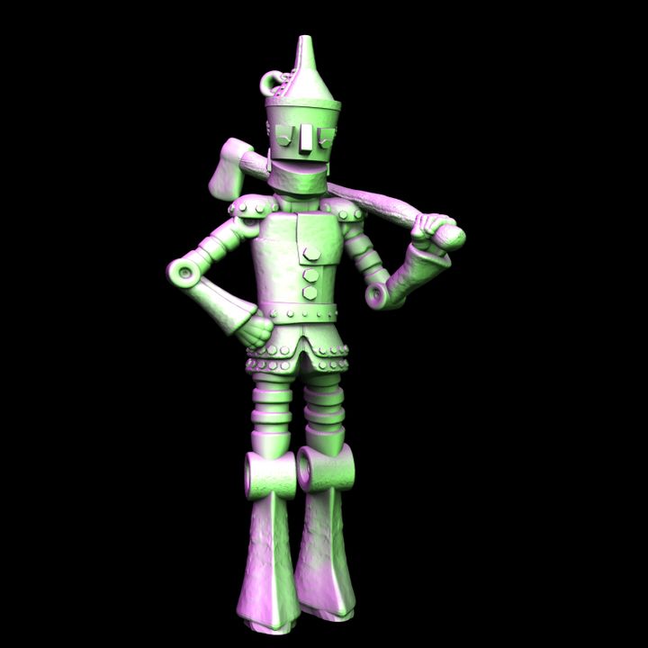 The Tinman from The Wizard of Oz - 38mm Scale Digital Miniature