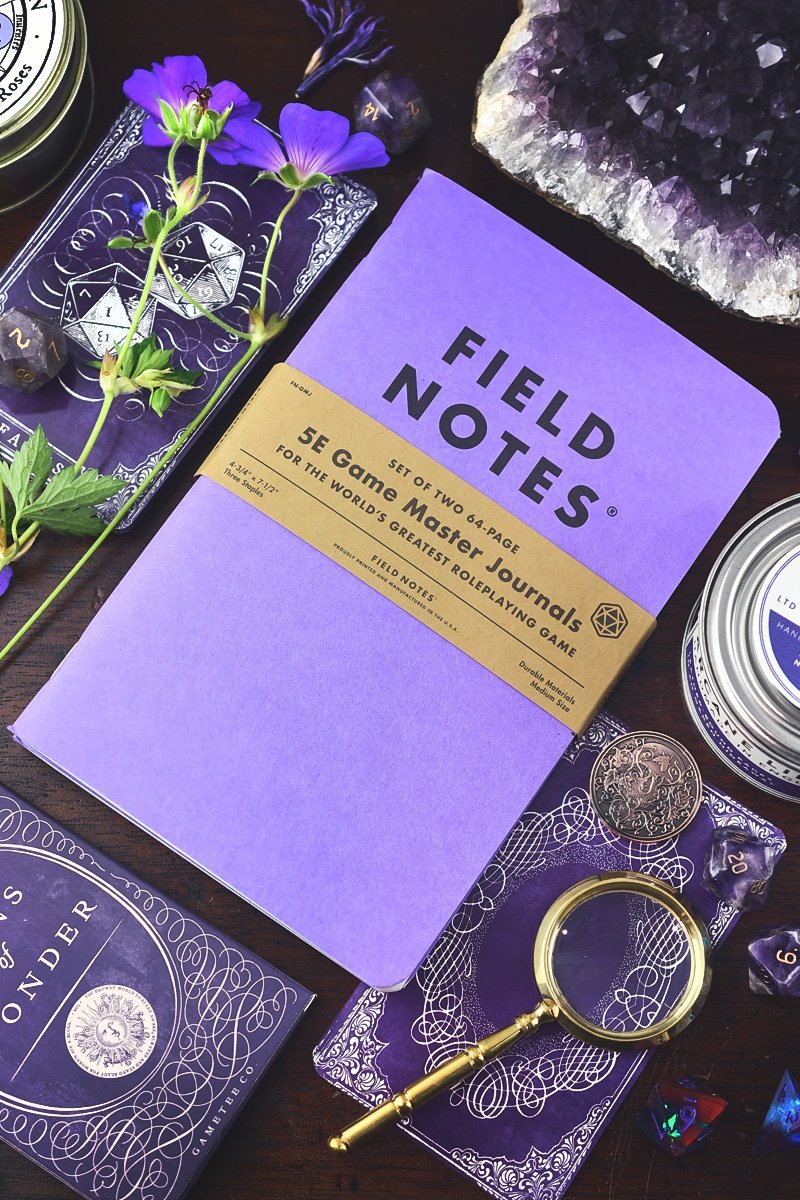 2 Pack - Field Notes 5e Game Master Journals - GAMETEEUK