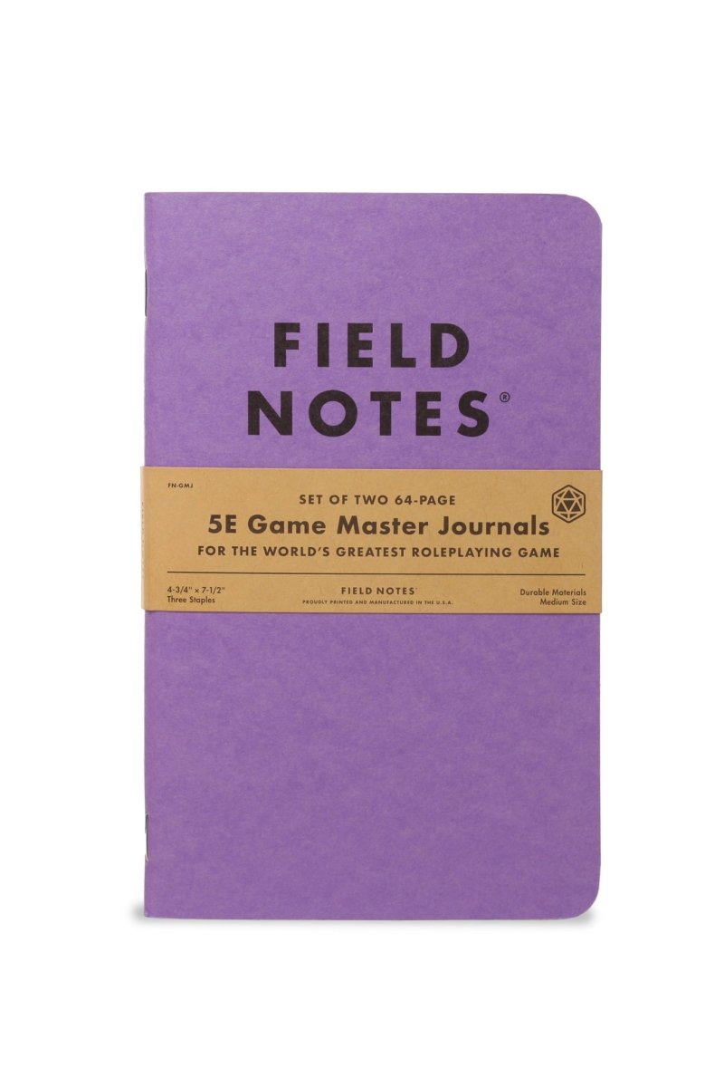 2 Pack - Field Notes 5e Game Master Journals - GAMETEEUK