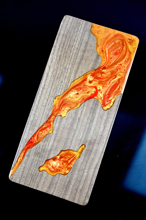 Arcane Master - Black Walnut Resin Dice and Accessory Box