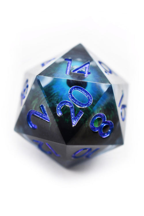 Smaug's Eye, Giant D20 Moving Eye DnD Dice