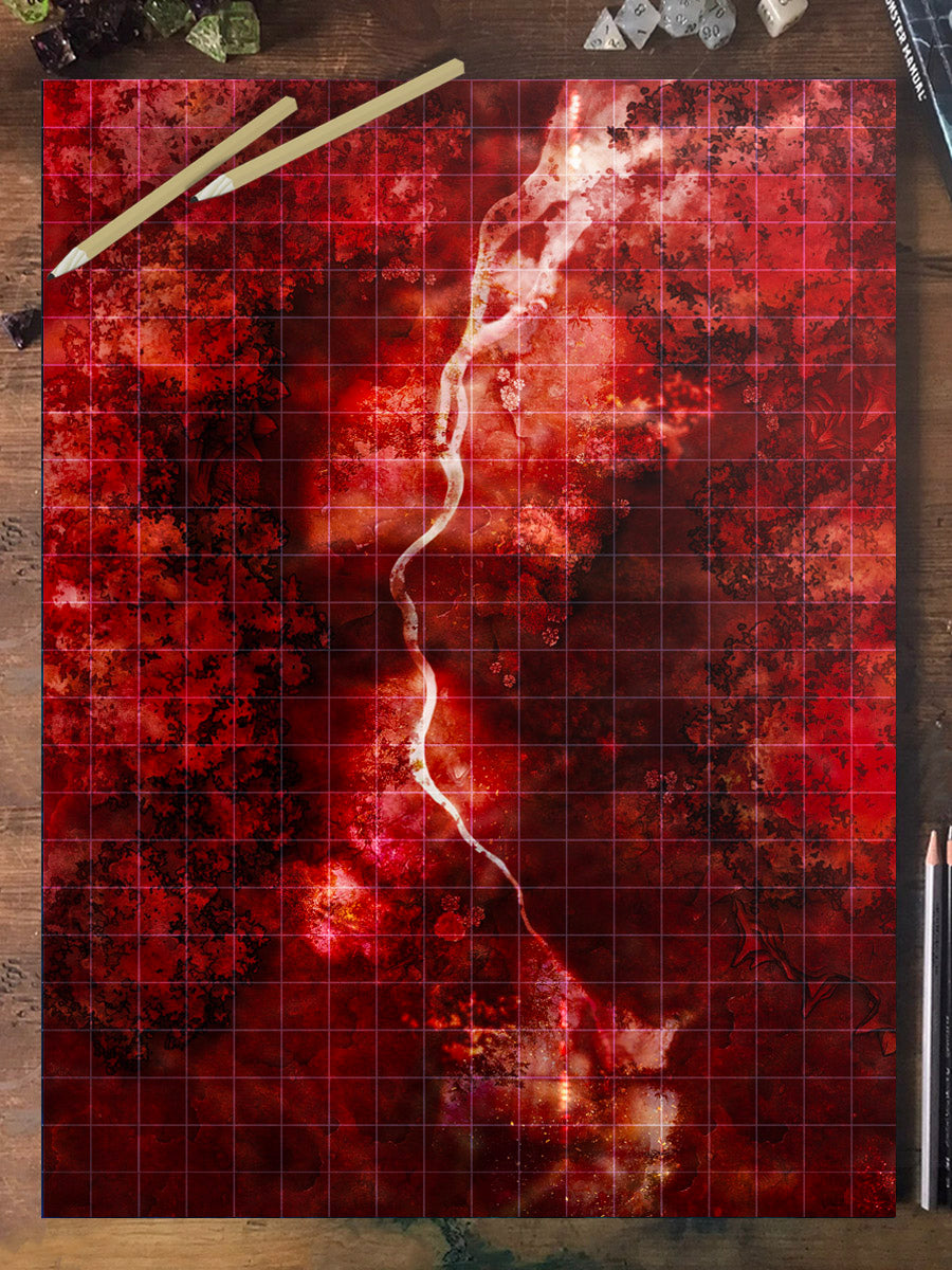 Bloodwood Grove Epic Dungeon - Digital Maps with Animation