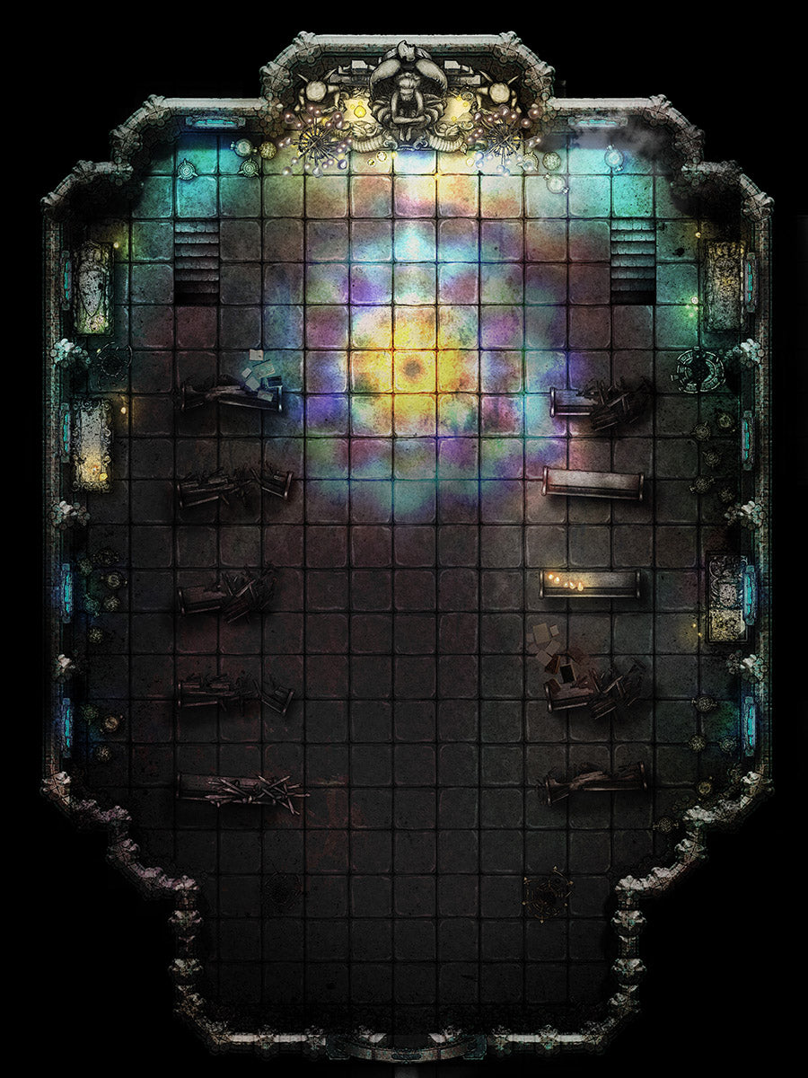 Church of Evil - Two-Layer Digital Map