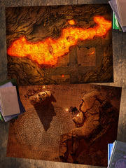Tomb of The Scorpion King Epic Dungeon - Digital Maps with Animation