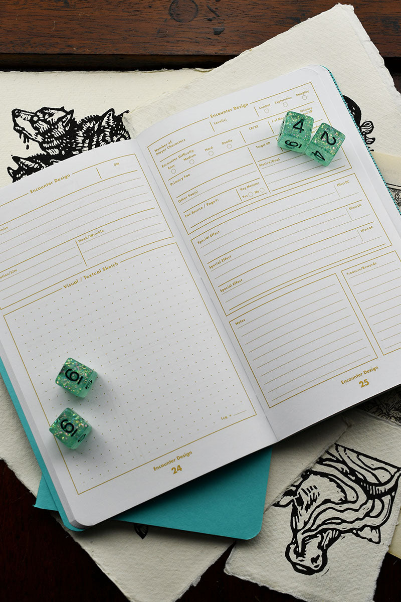 2 Pack - Field Notes 5e Monster/Encounter Journals