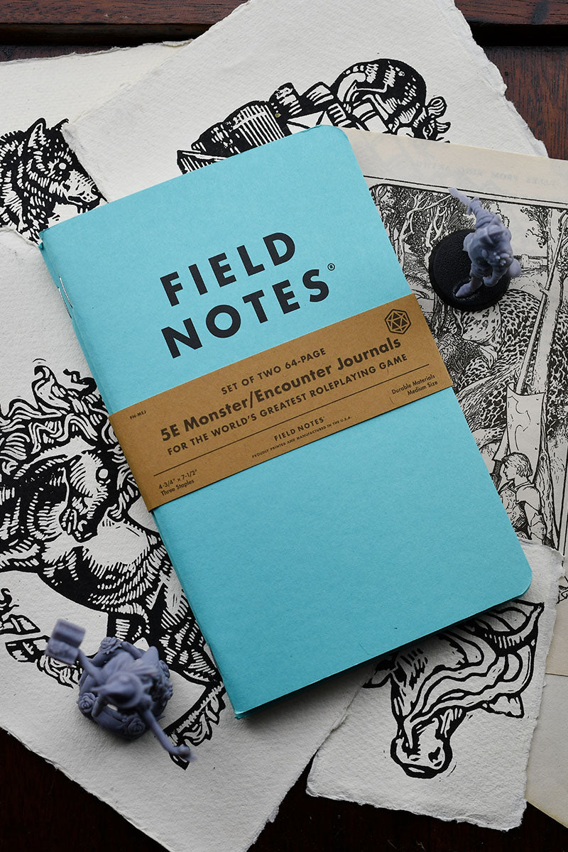 2 Pack - Field Notes 5e Monster/Encounter Journals