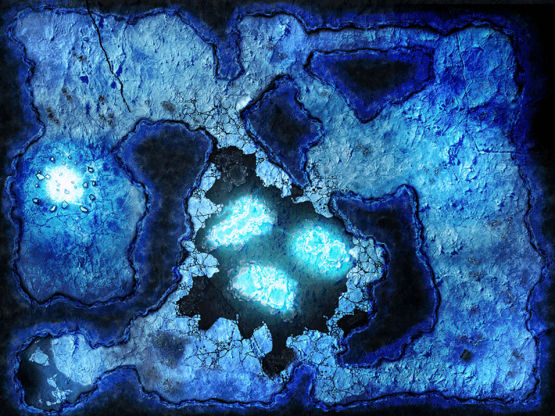 Ice Caverns - 2- Level Digital Map