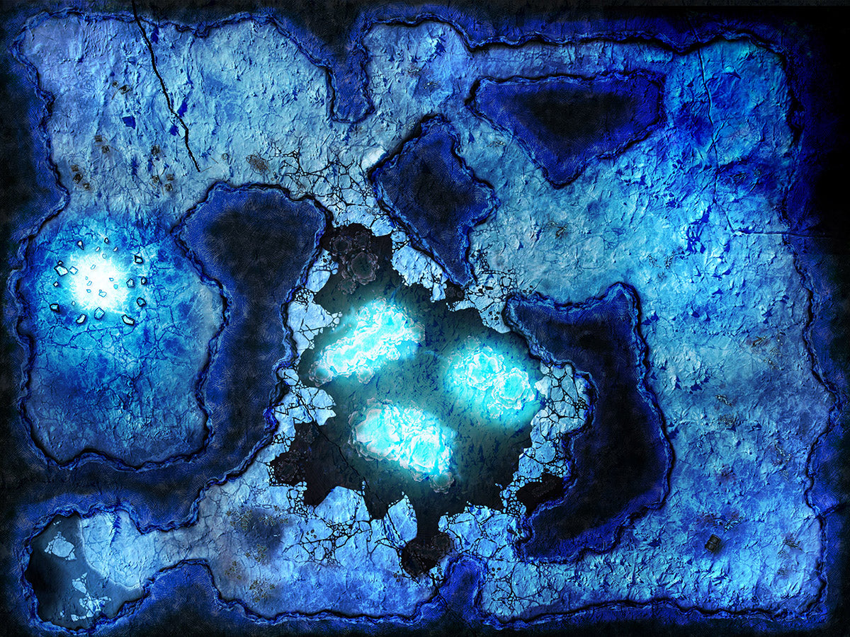 Ice Caverns - 2- Level Digital Map