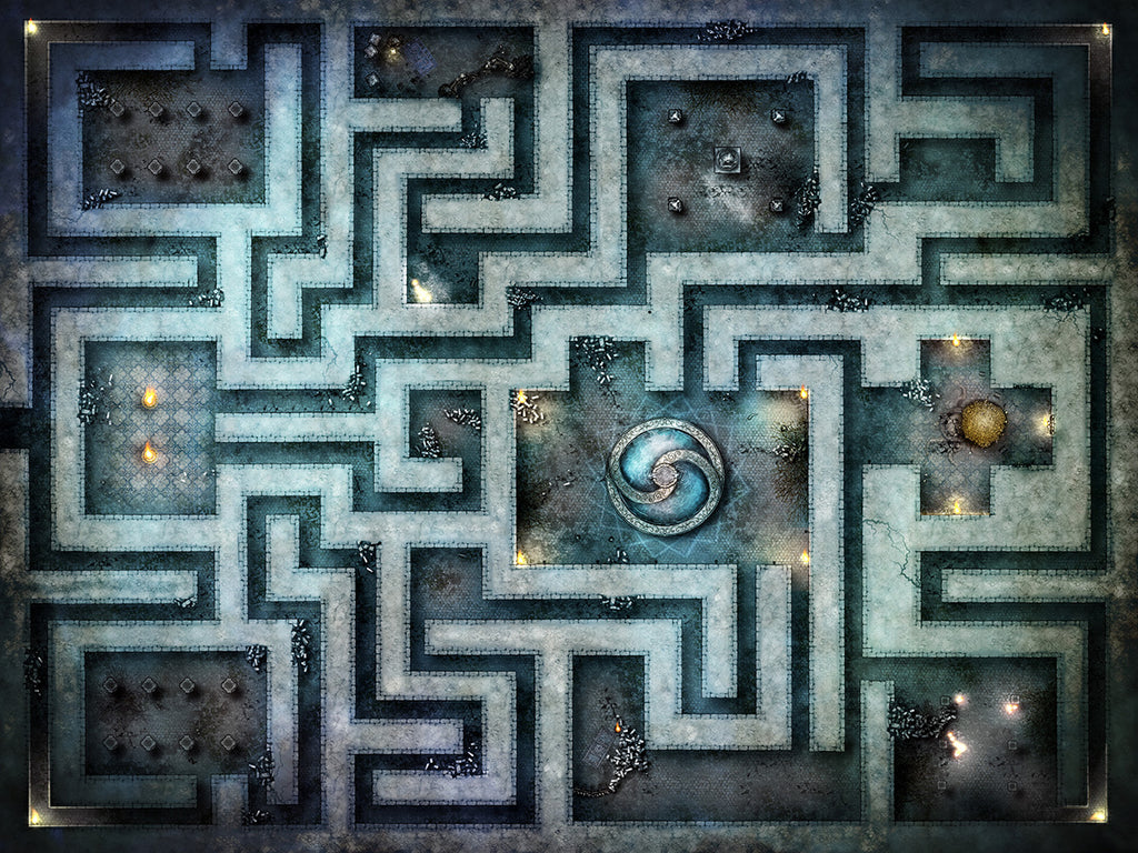 Labyrinth - XL Digital Map – GAMETEEUK