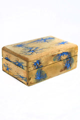 Living Magic Blue Arcane - Handmade Dice and Accessory Box