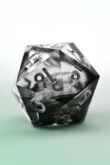 Lord in Black - Sharp-Edged Resin Dice Set