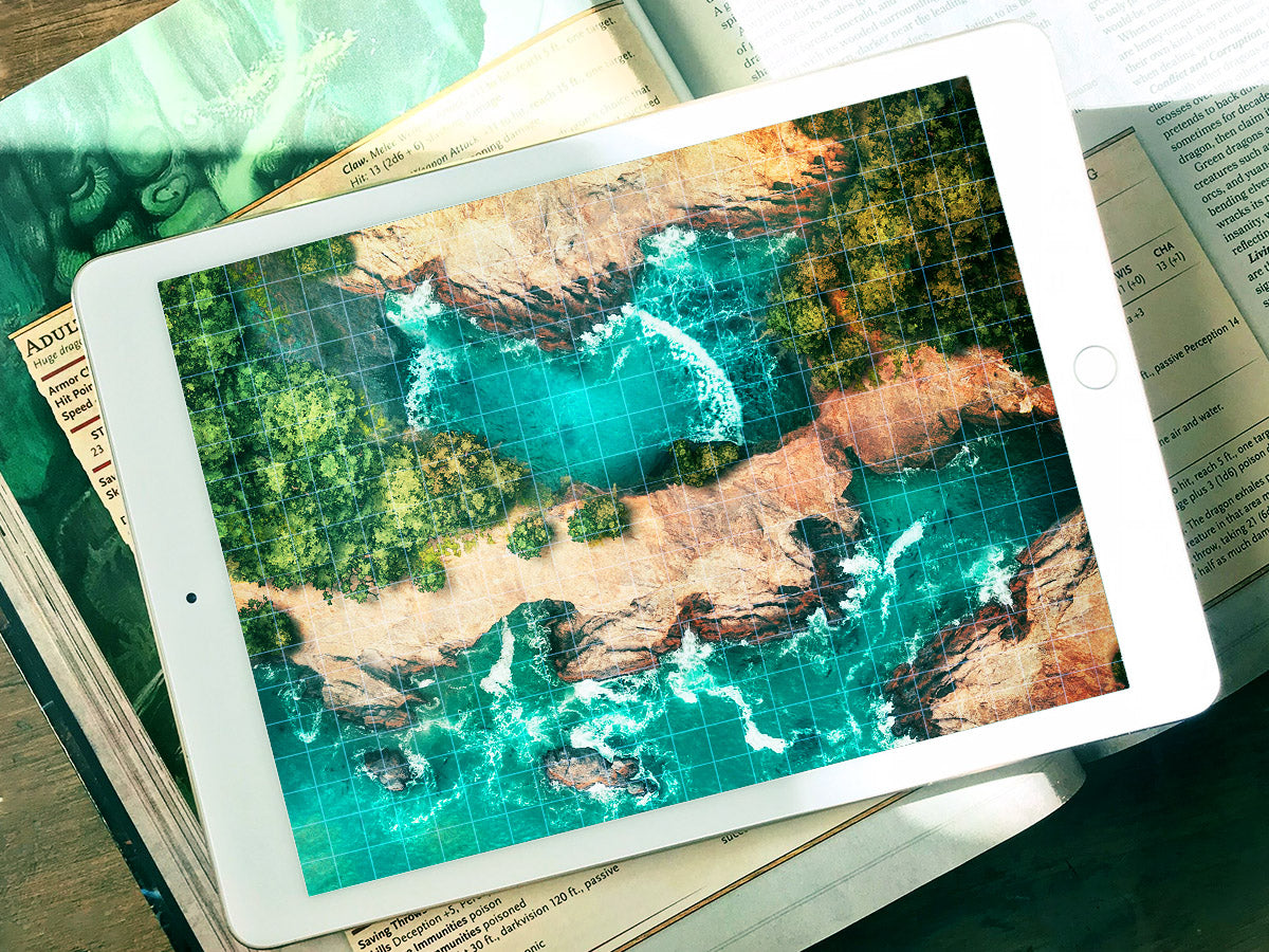 Waterfall Bridge - Digital Map