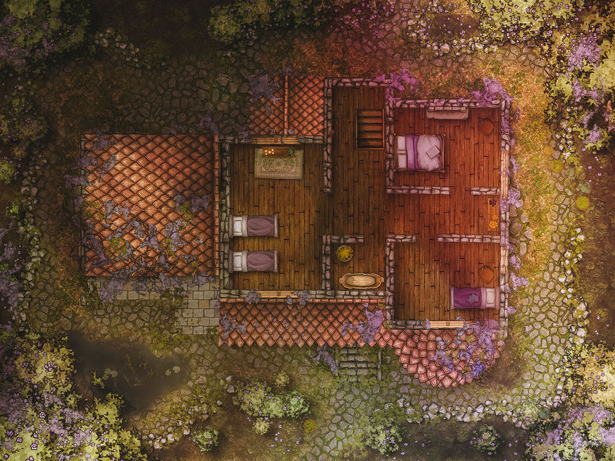 Mandrake Cottage - 2- Level Digital Map