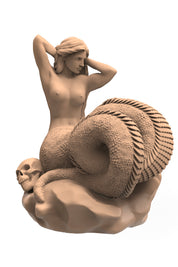 Mermaid - 32mm Scale Digital Miniature