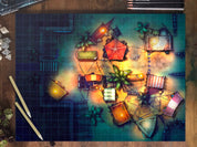 The Mirage Bazaar - Day and Night Digital Map