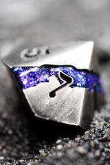 Mithril Purple - Premium Metal Dice Set