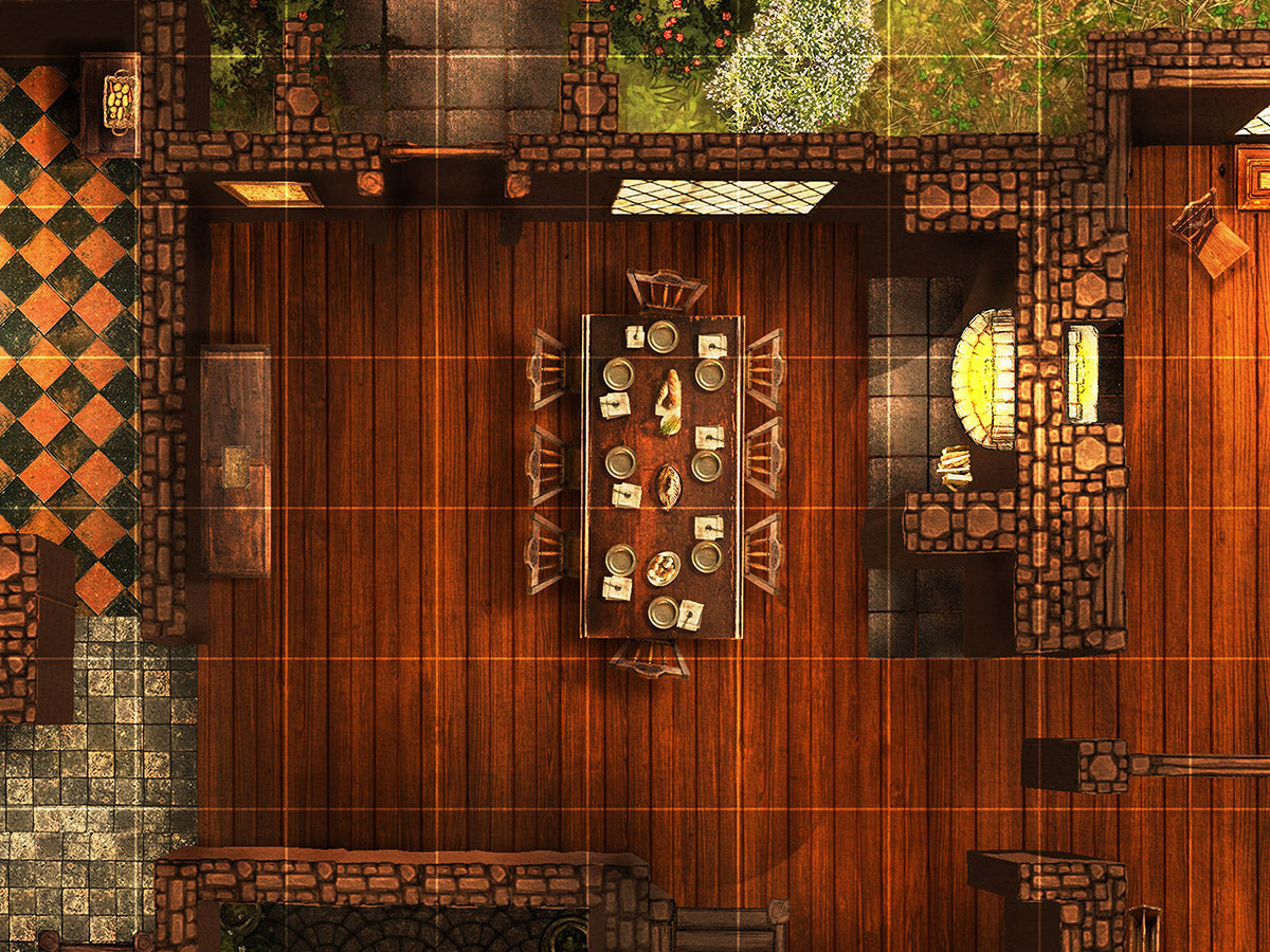 Old Hall Manor - 2- Level Digital Map