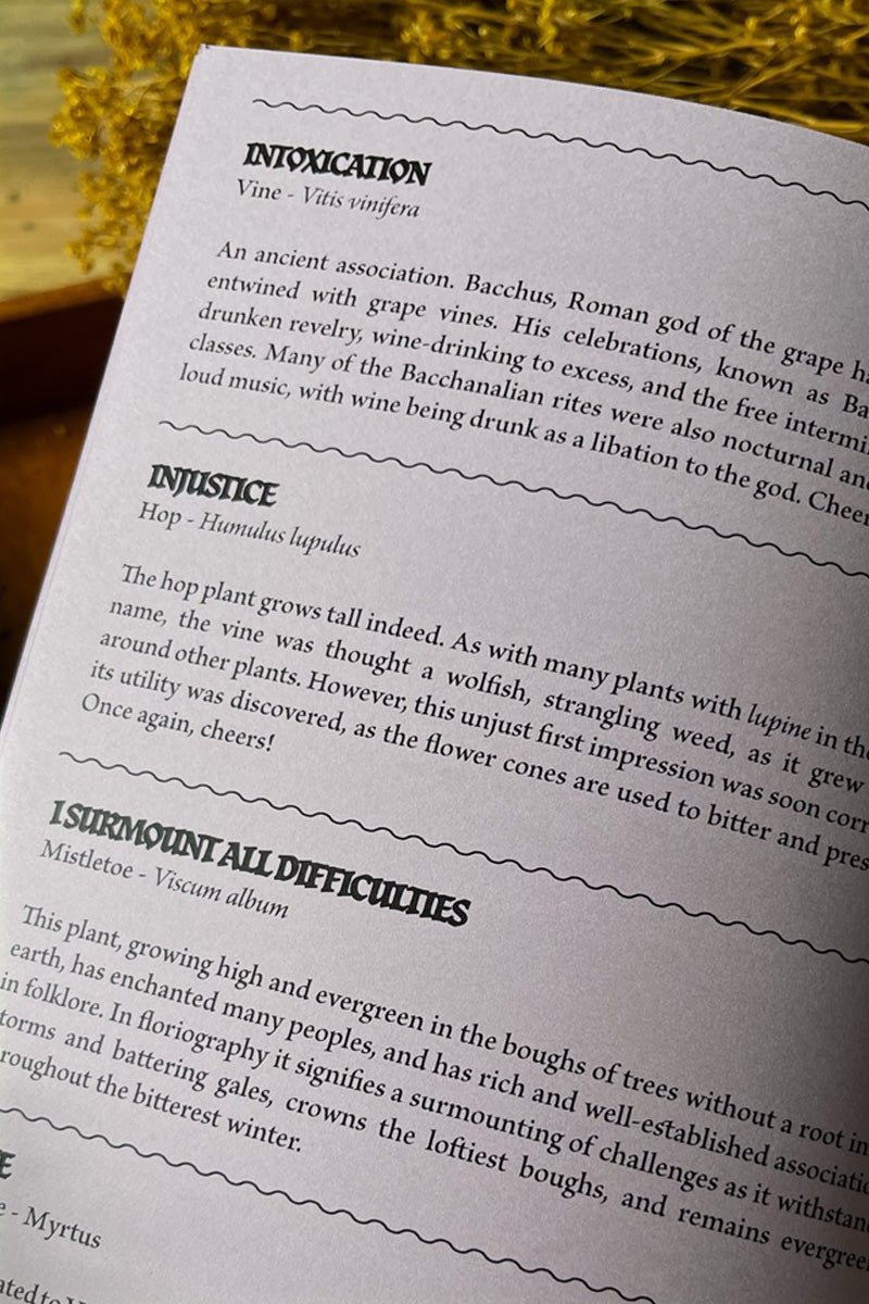 Plantlore - The Old Fashioned Symbolism of Plants Zine