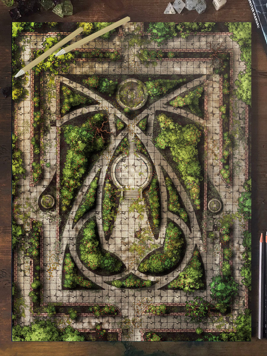 Roses Garden - XL Digital Map