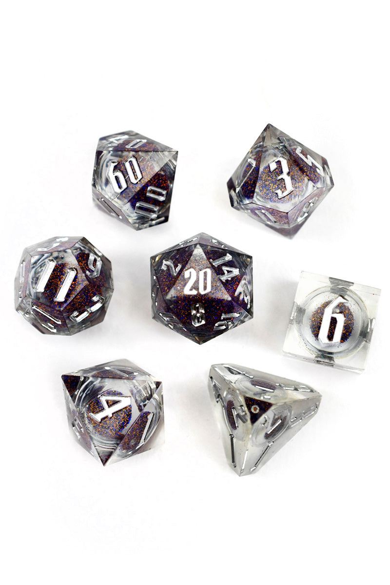 Sands of Time Liquid Core  - Premium Liquid Core Dice Set
