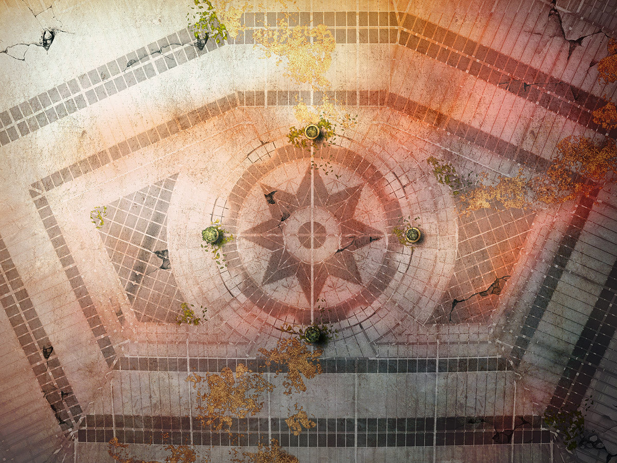 Shooting Star Square - Digital Map with Animations