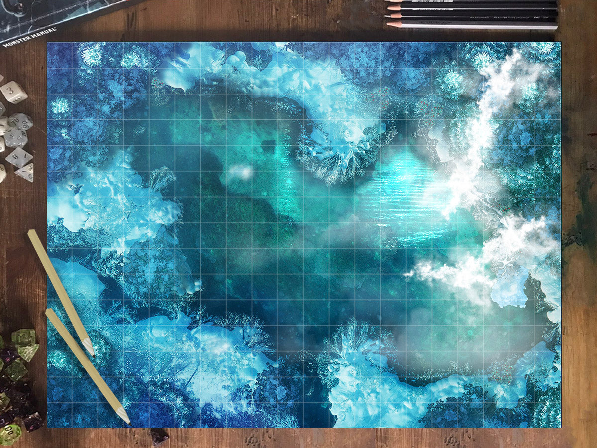 Snowy Hot Spring - 2- Part Digital Map