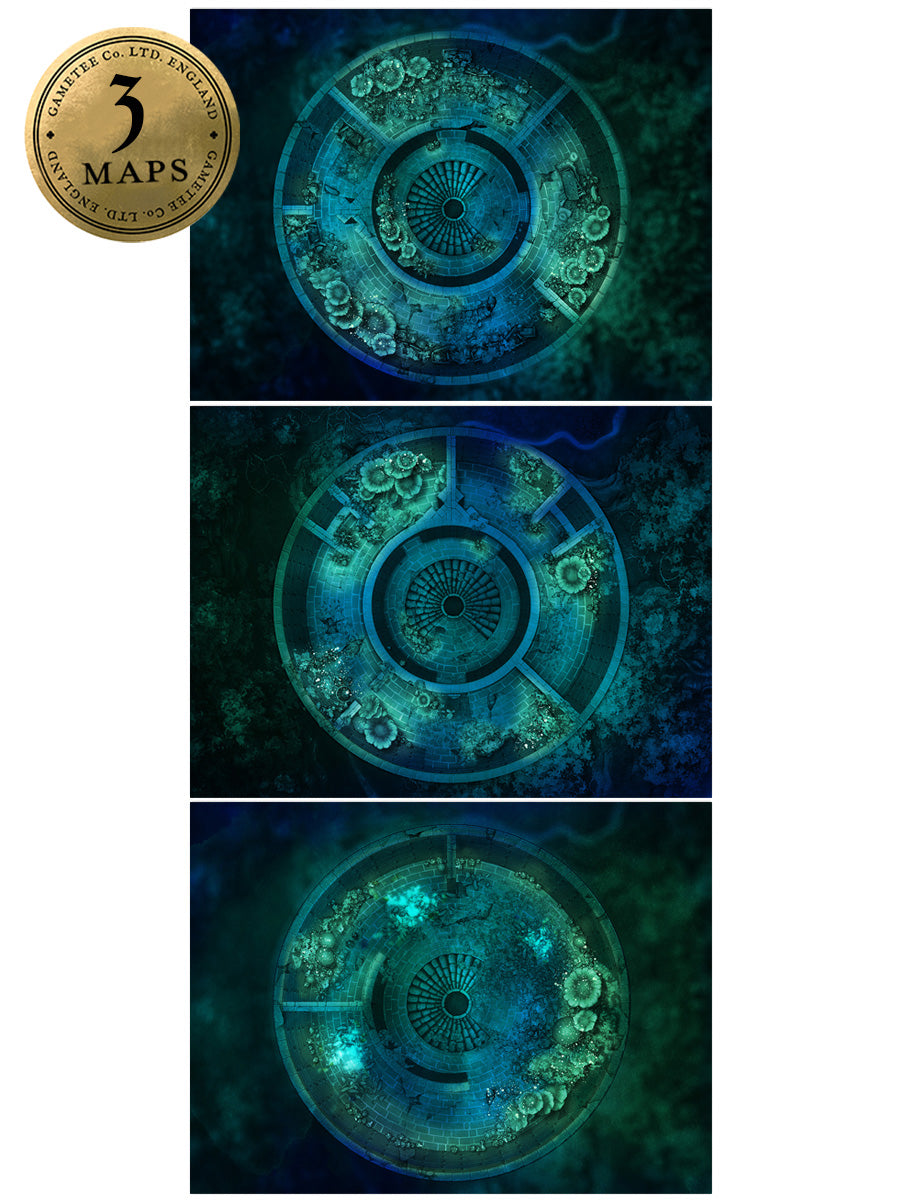 Spore Tower - 3- Level Digital Map
