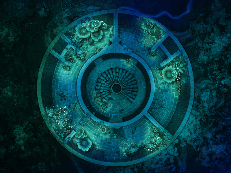 Spore Tower - 3- Level Digital Map