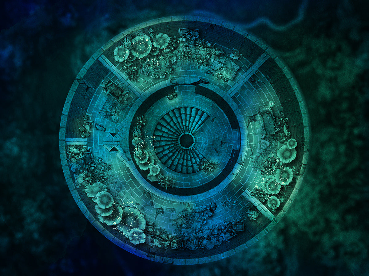 Spore Tower - 3- Level Digital Map
