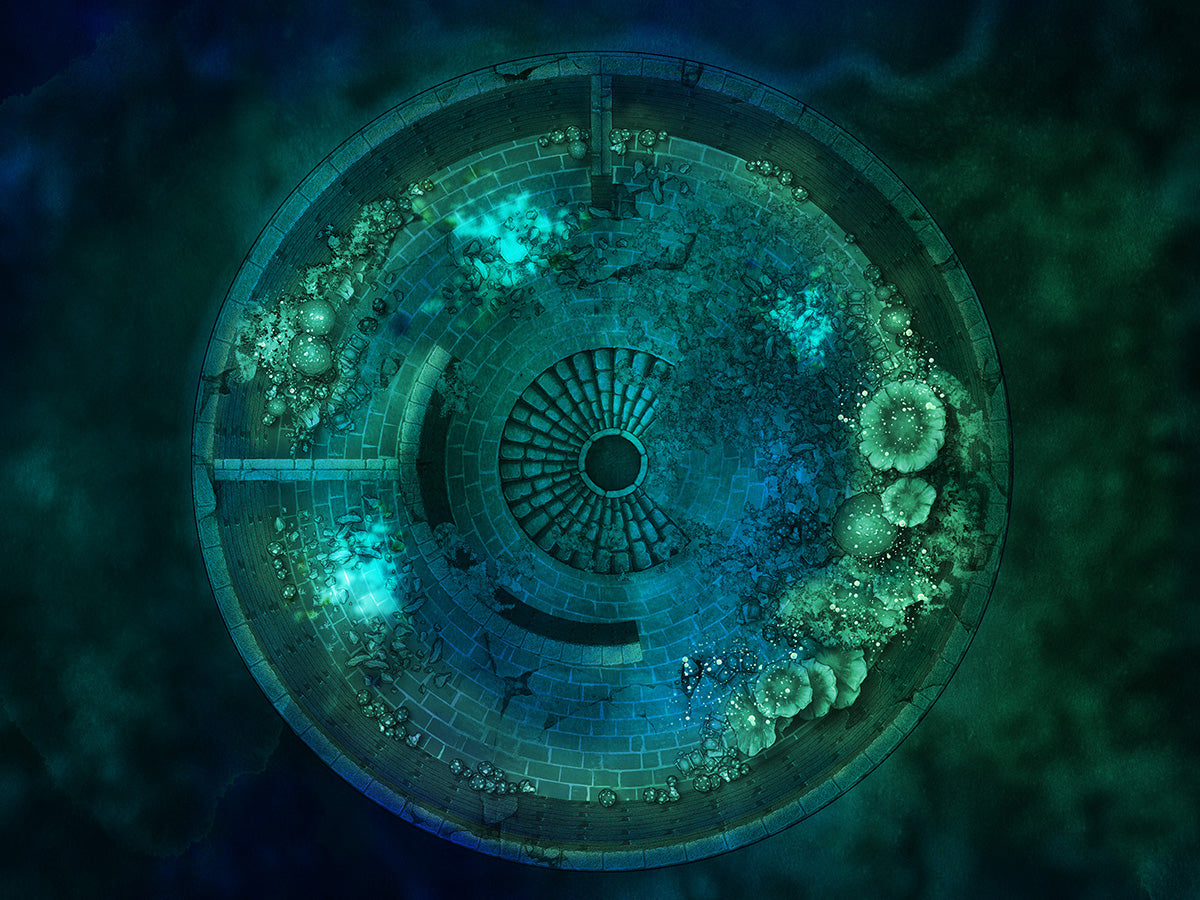 Spore Tower - 3- Level Digital Map